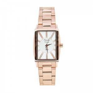 Alexandre Christie AC 2986 Rosegold White Steel LHBRGSL